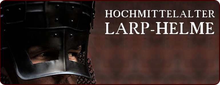 LARP-HELME IM HOCHMITTELALTERLICHEN STIL
SERIE "ROHAN"