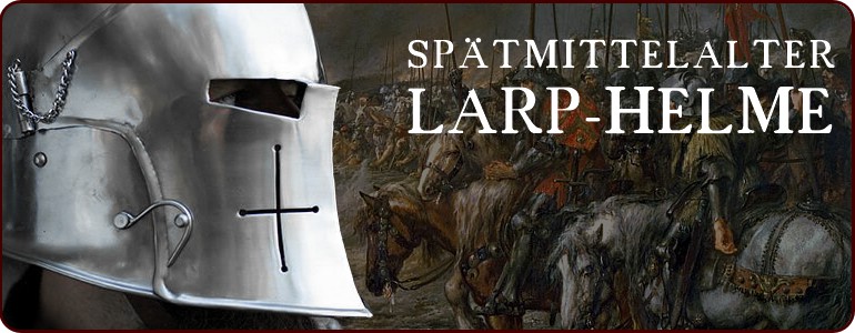 LARP-HELME IM SPÄTMITTELALTERLICHEN STIL
SERIE "ROHAN"