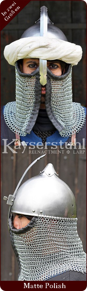 LARP-Helm "Persian Helmet", Matte Polish