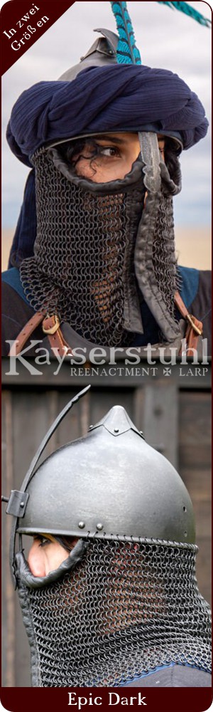 LARP-Helm "Persian Helmet", Epic Dark