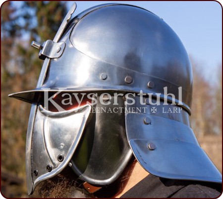 LARP-Helm "CQ Ratio", Matte Polish