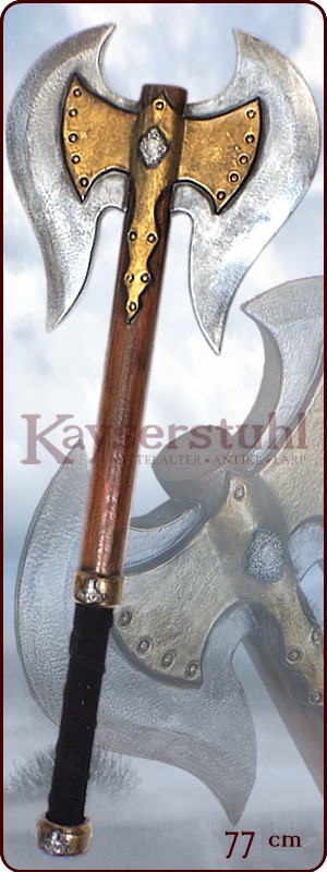 Einhändige LARP Doppelaxt "Heartbreaker"