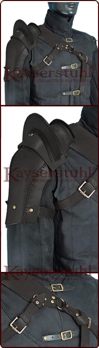 LARP-Schulterschutz (schwarz)