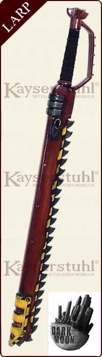 Kettensägen-Schwert (LARP-Waffe)
