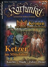 Karfunkel 90 "Ketzer im Mittelalter / Kronen und andere Herrschaftszeichen"