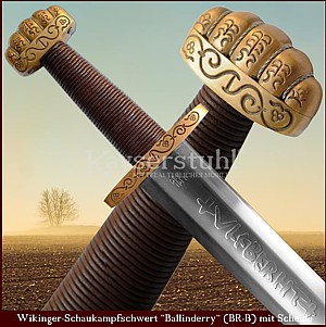 Ballinderry Schwert (BR-B) mit Scheide (Bronzeversion)