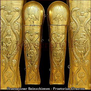 Römische Praetorianer Beinschienen (Ocrae)