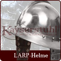 LARP-Helme aus Stahl (1,0 - 1,2 mm)