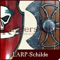 LARP-Schilde und LARP-Buckler