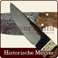 Mittelalterliche und spätantike Messer & Taschenmesser