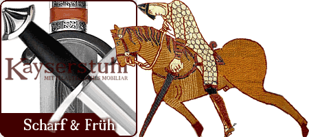 Scharfe frühmittelalterliche Schwerter