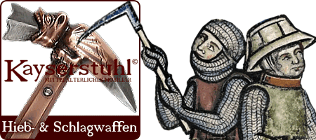 Hoch- und spätmittelalterliche Hiebwaffen & Schlagwaffen