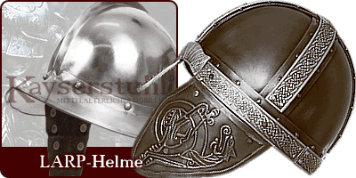 Helme für LARP. Cosplay und Reenlarpment