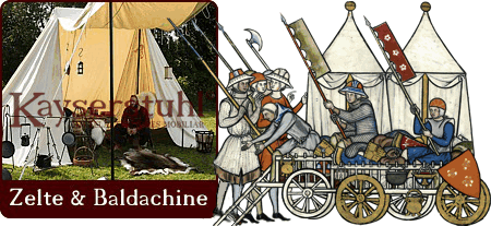 Mittelalterliche Zelte & Baldachine