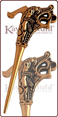 Gewandnadel "Haithabu" aus Bronze 