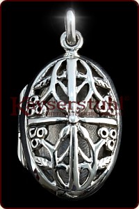 Mittelalterliches Medaillon "Eleonor" (Silber) 