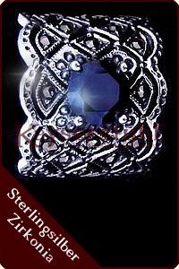 Mittelalterlicher Ring "Rouge Medieval" (Silber)