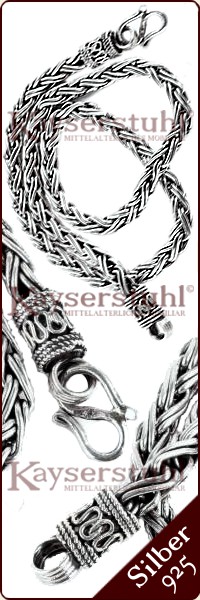 Wikinger-Halskette 5,0 mm (925er Silber)