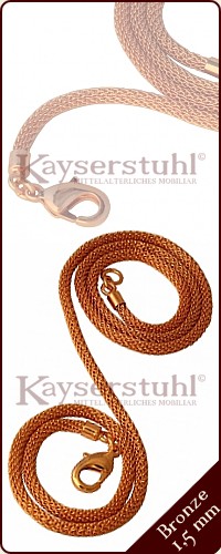 Wikinger-Halskette 5 mm (Bronze) 