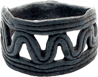 Frühmittelalterlicher wikingerzeitlicher Bronzering