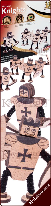 Mittelalterliche Kreuzritter von Wood Wars