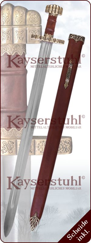 Wikingerschwert mit Scheide "Haithabu"