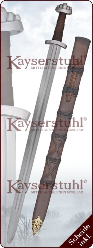 Wikingerschwert 10. Jahrhundert mit Scheide