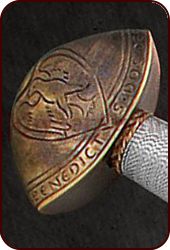 Schwert des heiligen Mauritius (Reichsschwert) mit Scheide 
