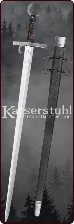 Einhänder Oakeshott Typ XIX mit Scheide