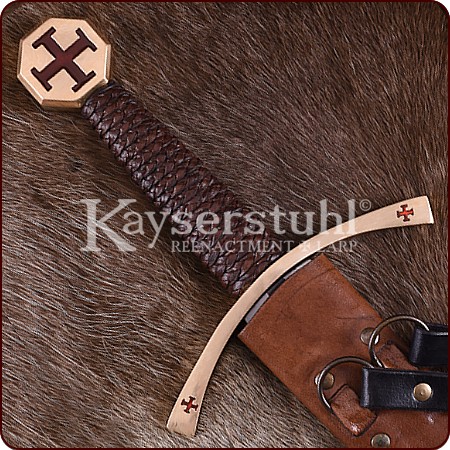 Templerschwert mit Scheide