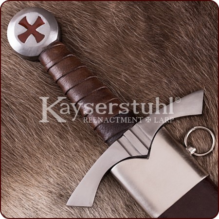 Schottisches Templerschwert mit Scheide