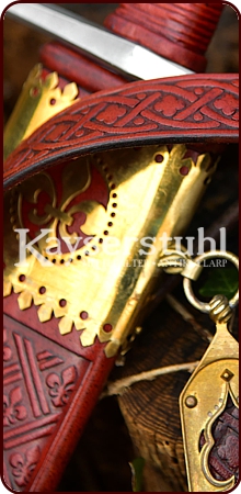 Deutsches Langschwert "Passauer Wolf" mit Scheide (14. Jh.)