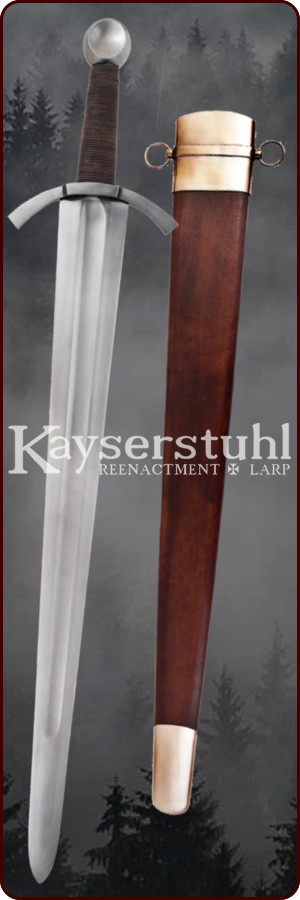 Einhänder Oakeshott Typ XIV mit Scheide