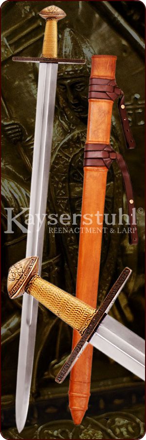 Reichsschwert "Mauritiusschwert" 12. Jh. mit Scheide