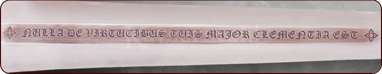 Graviertes Schwert Philip IV. mit Scheide, 14. Jh