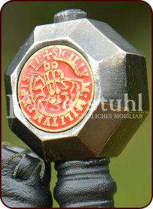 Schwarzer Anderthalbhänder mit Scheide (14. Jh.)