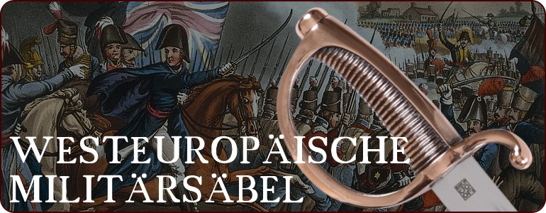 Westeuropäische Militärsäbel