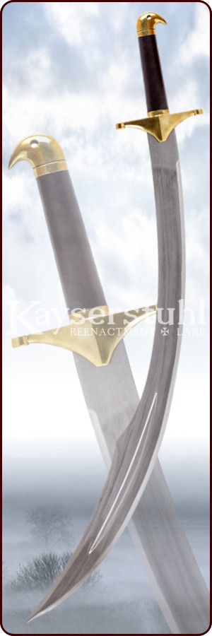 Sarazenen-Scimitar ohne Scheide (Hanwei)