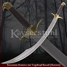 Sarazenen-Scimitar ohne Scheide (Hanwei)