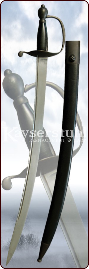 Kurzsäbel "Amerikanische Revolution" mit Scheide (Hanwei)