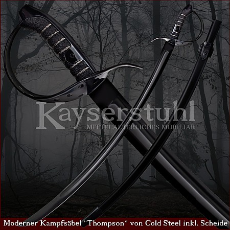 Thompson-Kampfsäbel inkl. Scheide (Cold Steel)