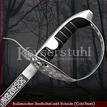 Italienischer Duellsäbel inkl. Scheide ("Cold Steel")