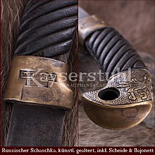 Russischer Säbel "Schaschka" inkl. Scheide & Bajonett