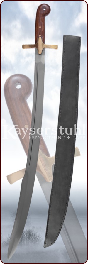 Türkisch-Osmanischer Scimitar inkl. Scheide