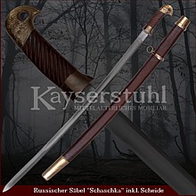 Russischer Säbel "Schaschka" inkl. Scheide