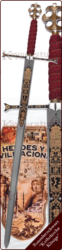 Schwert "Katholische Könige", limitierte Auflage