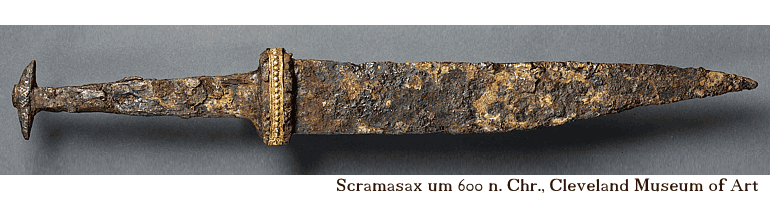 Scramasax um600 n. Chr., Cleveland Museum Of Art