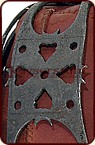 Schottisches Breitschwert mit Scheide, antik
