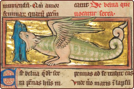 Dragon-like Animal with wings, fourth quarter of 13th century (after 1277)
